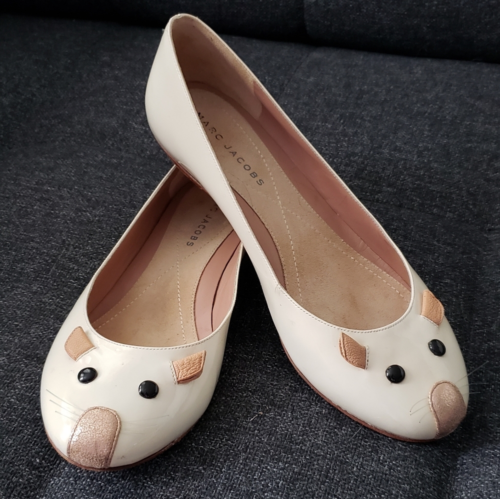 Marc Jacobs Mouse Flats sz 39
